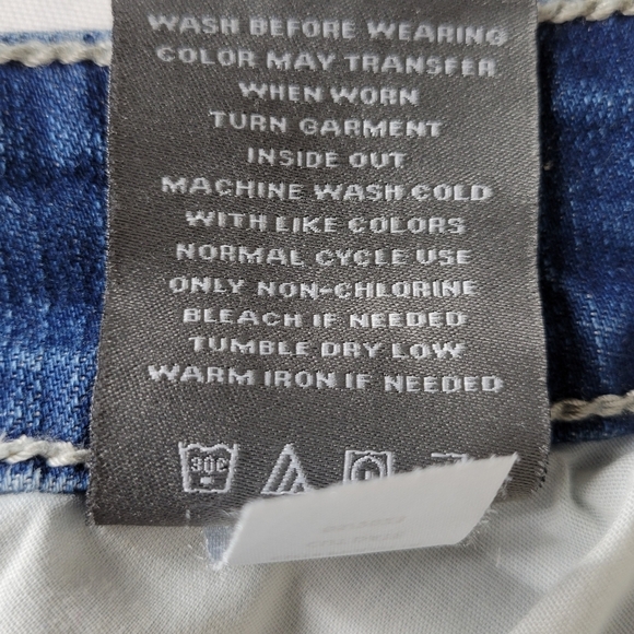 Torrid Jeans Women Plus Size 26 46X26 Blue Girlfriend Ankle Length High Rise - Picture 7 of 13